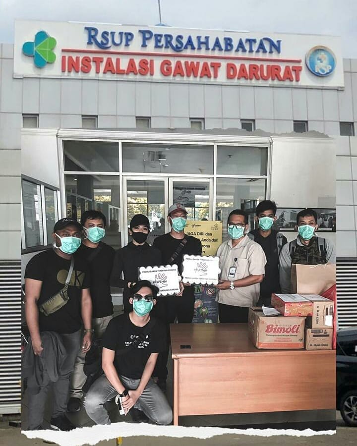 HELPING PEDULI GARDA TERDEPAN CORONA