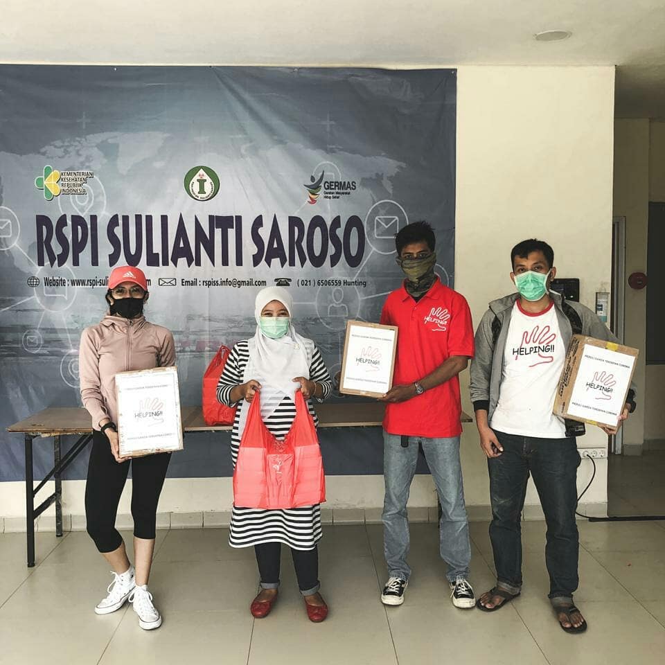 Kegiatan HELPING PEDULI GARDA TERDEPAN CORONA Hari Ketiga