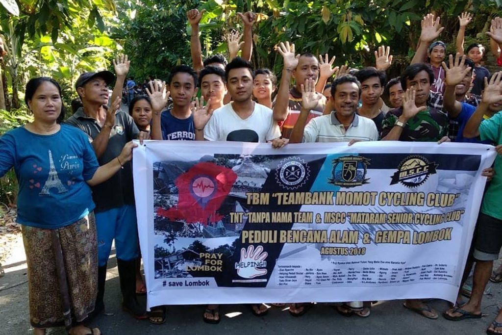Tanggap Bencana Alam di Lombok